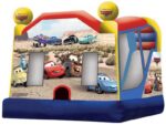 Cartoon Racing Car Jumping Castle