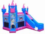 Princess Jumping Castle With Slide