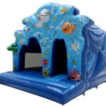 Commercial Bouncy Castle With Slide