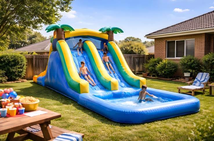 What Size Water Slides Are Popular in Sydney?