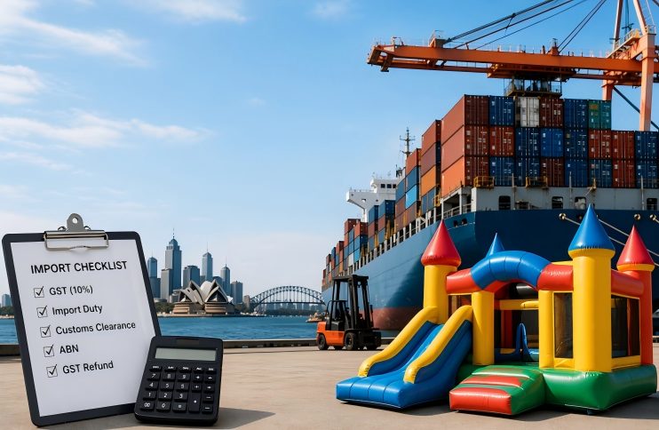 What Taxes Should You Expect When Importing Inflatables into Australia?