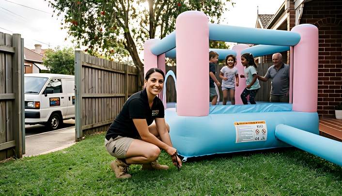 Can you make money with inflatables in Sydney?