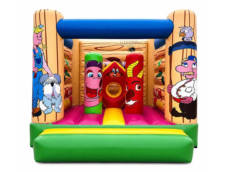 E101304 Aussie Fun House Jumping Castle - Image 1