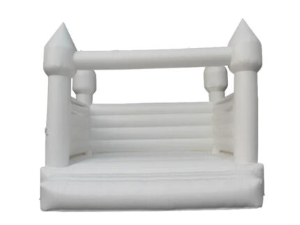 White Large Jumping Castle