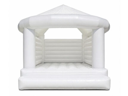 White Wedding Jumping Castle