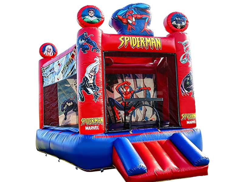 E101318 Spiderman Jumping Castle - Image 1
