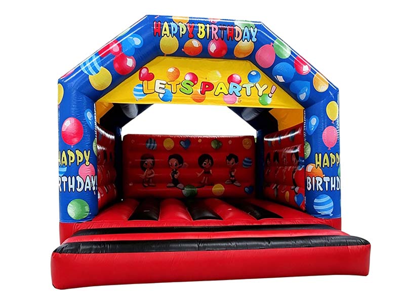 E101321 Happy Birthday Large Jumping Castle - Image 1