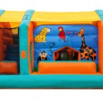 Safari Jumping Castle Combo