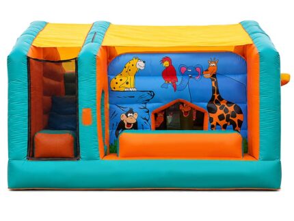 Safari Jumping Castle Combo