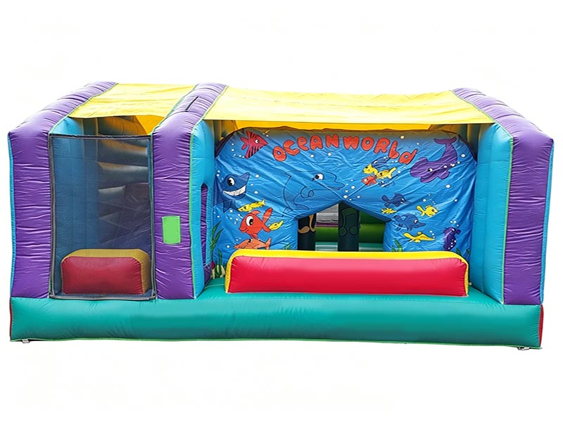 E102311 Ocean World Jumping Castle Combo - Image 1