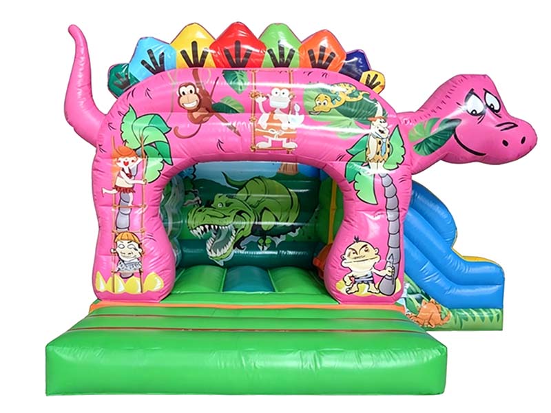 E102317 3d Dino Combo Jumping Castle - Image 1