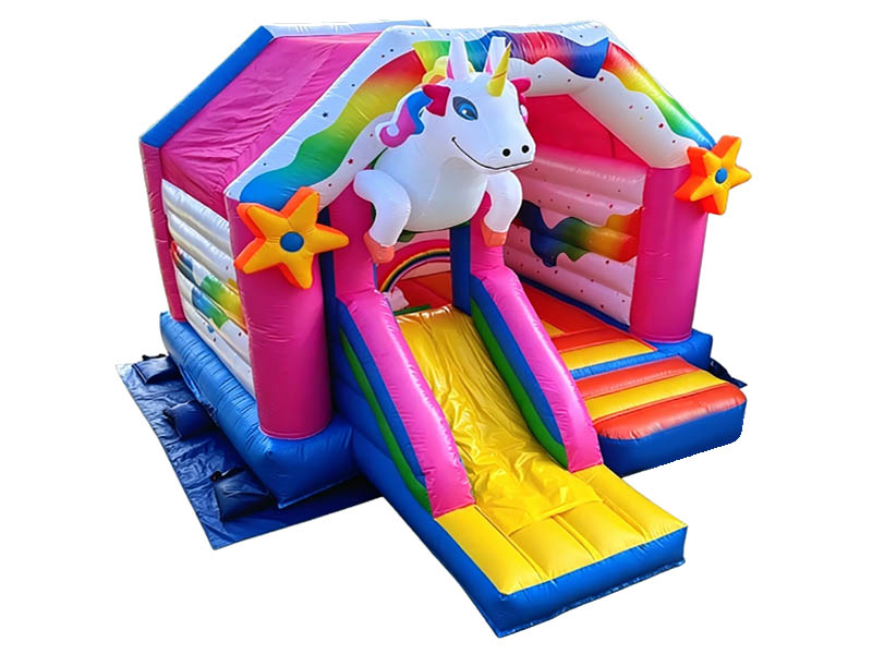 E102323 Unicorn Combo Jumping Castle - Image 1