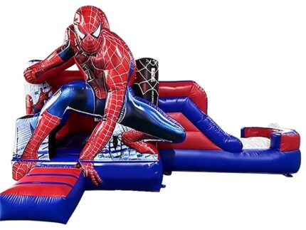 3d Spider Man Jumping Castle Combo