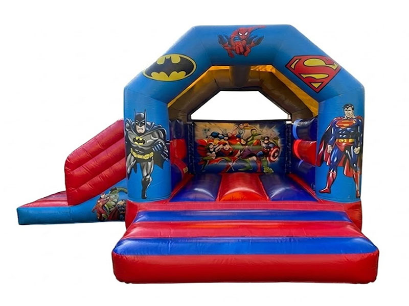 E102326 Super Heroes Combo Jumping Castle - Image 1