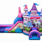 3d Princess Combo Jumping Castle