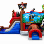 3d Pirates Ahoy Combo Jumping Castle