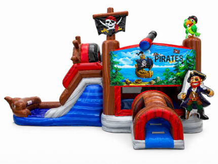 3d Pirates Ahoy Combo Jumping Castle