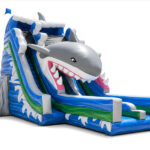 The Great White Shark Dry Inflatable Slide