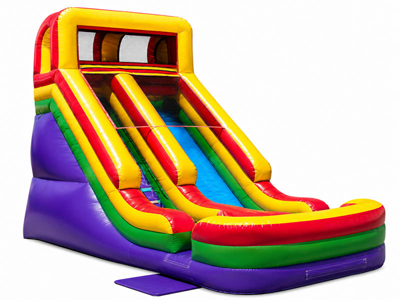 E103311 Colorful Inflatable Dry Slide - Image 1