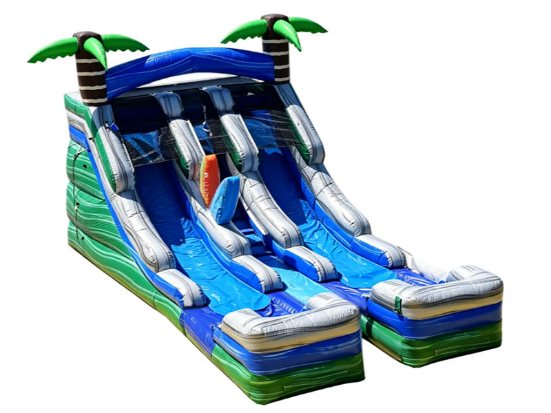 E104301 Hawaiian Dual Lane Waterslide - Image 1
