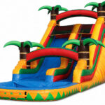 Tropical Hot Lava Waterslide
