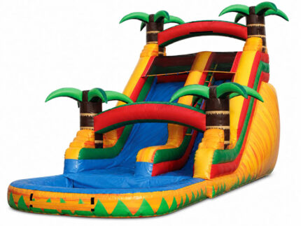 Tropical Hot Lava Waterslide