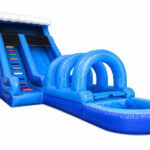 Mega Drop Single Lane Water Slide