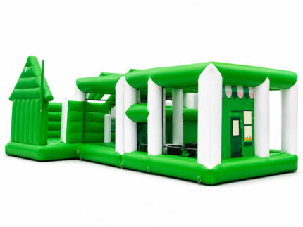 Green Adventure Inflatable Obstacle Course