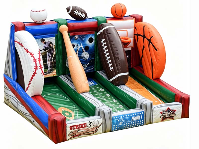 E106304 3 Play Sports Inflatable Game - Image 1