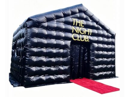 Black Inflatable Nightclub Disco Tent