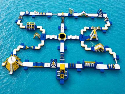 Floating Inflatable Water Park 200 People