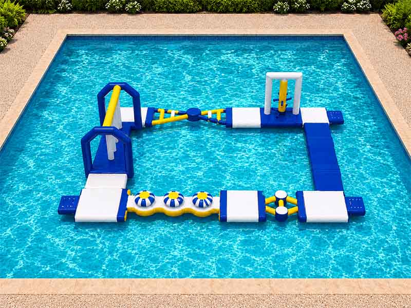 E109310 Commercial Swimming Pool Inflatables Park 30 People - Image 1