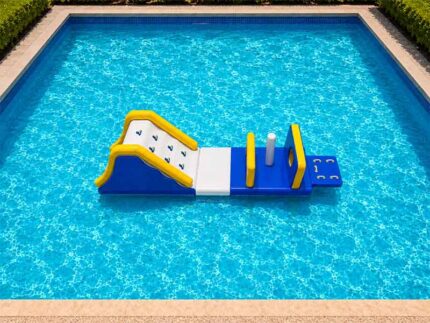 Mini Inflatable Pool Obstacle Course Park