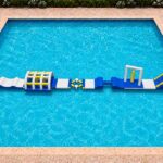 Commercial Pool Obstacle Course Park