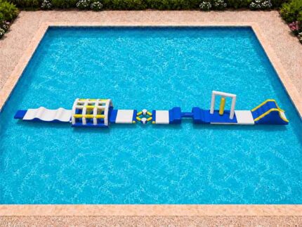 Commercial Pool Obstacle Course Park