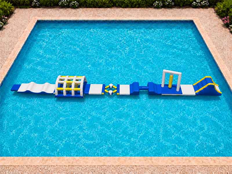 E109312 Commercial Pool Obstacle Course Park - Image 1