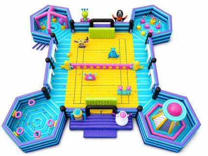 Sport Slam Mega Inflatable Park