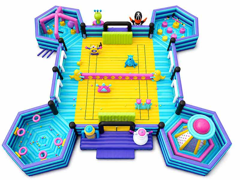 E110303 Sport Slam Mega Inflatable Park - Image 1