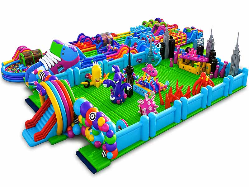 E110304 City Xscape Mega Inflatable Park - Image 1