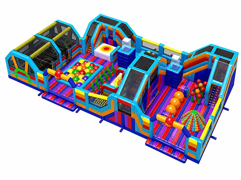 E110306 Big Fun Playground Inflatable Park - Image 1