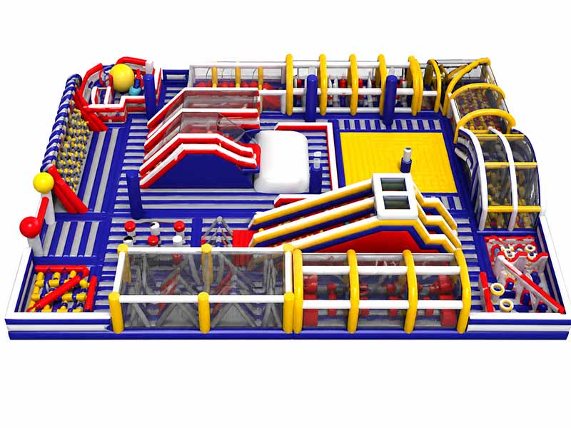 E110314 Giant Playground Inflatable Park - Image 1