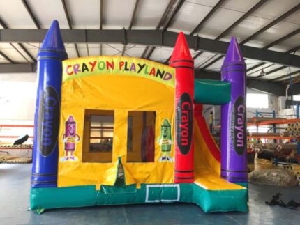 Crayon Inflatable Castle