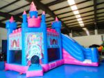 Princess Jumping Castle With Slide - Image 2