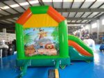 Jungle Inflatable Bouncy Slide - Image 5
